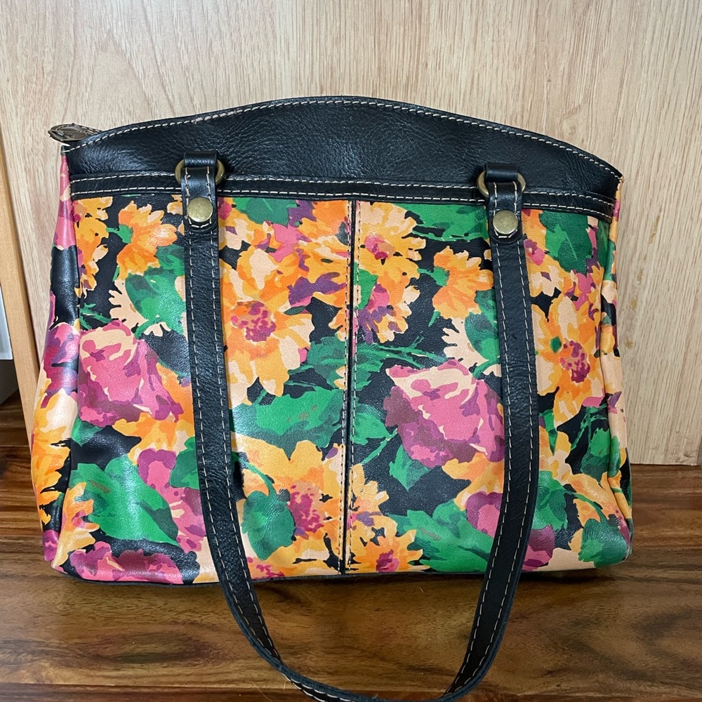 Patricia Nash Poppy Tote shoulder bag - Picture 4 of 5